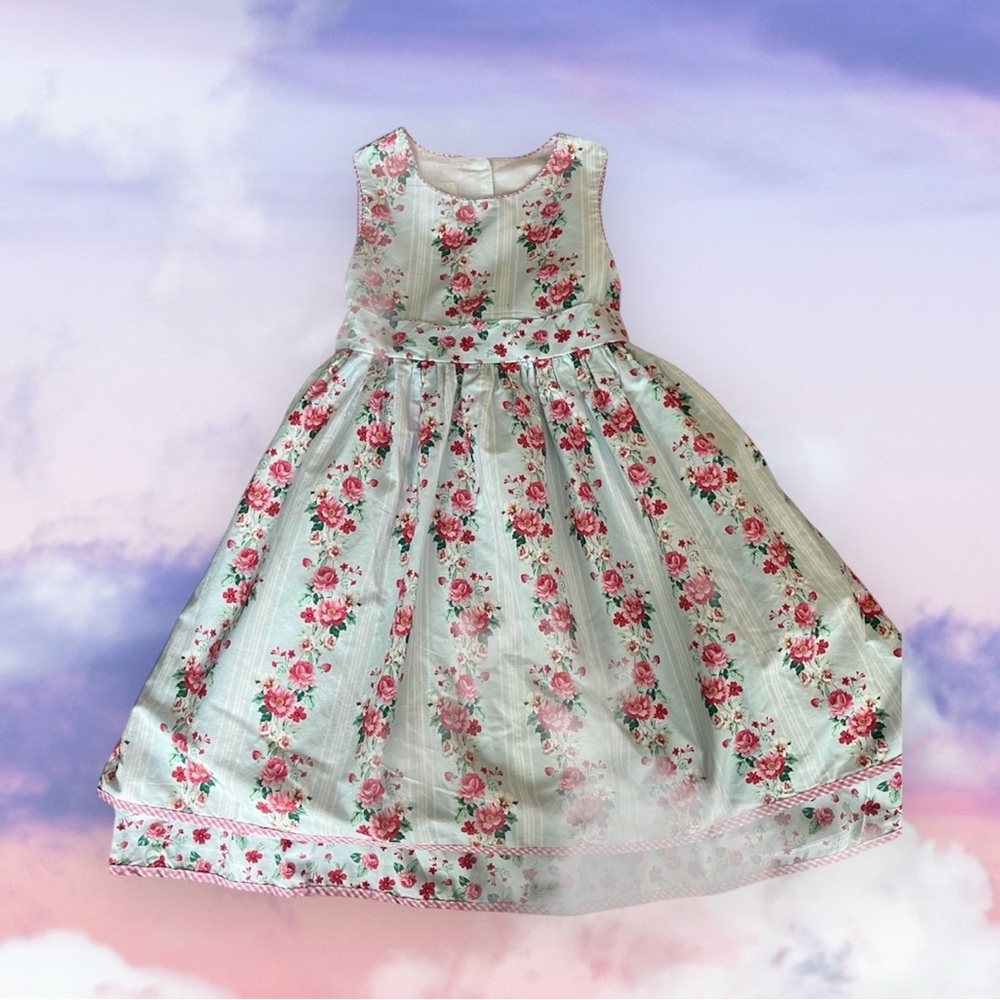 THREE girls dresses size-6X BONUS Book